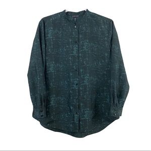 Eileen Fisher Silk Shirt, Small